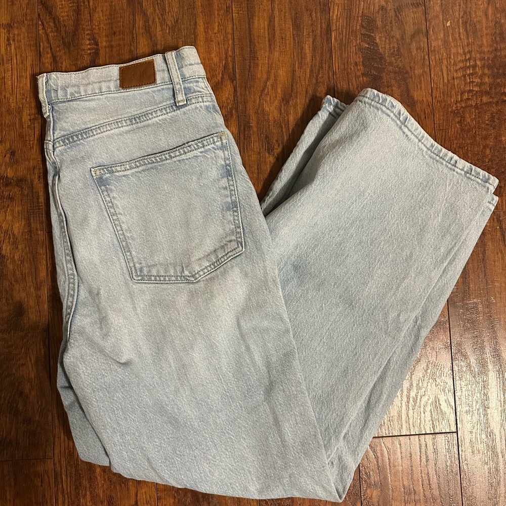 BDG Blue Flare Wide Leg Denim